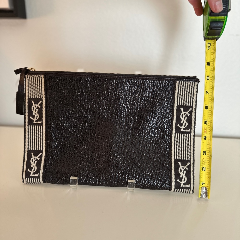 LARGE Yves Saint Laurent Envelope Clutch Purse Rare and Vintage! YSL